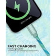 thumbnail image 5 of Liquipel Powertek Type-C Fast Charger Cable, 6ft USB-C for Galaxy, Note, Tab, MacBook, Tie Dye, 5 of 7