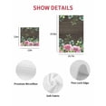 thumbnail image 7 of Spring Pink Roses Kitchen Dish Towels for Drying Dishes Set of 3, Pastoral Eucalyptus Leaves Brown Wooden Waffle Weave Microfiber Hand Tea Bathroom Towels Quick Dry & Absorbent Towel 15.7x23.6, 7 of 7