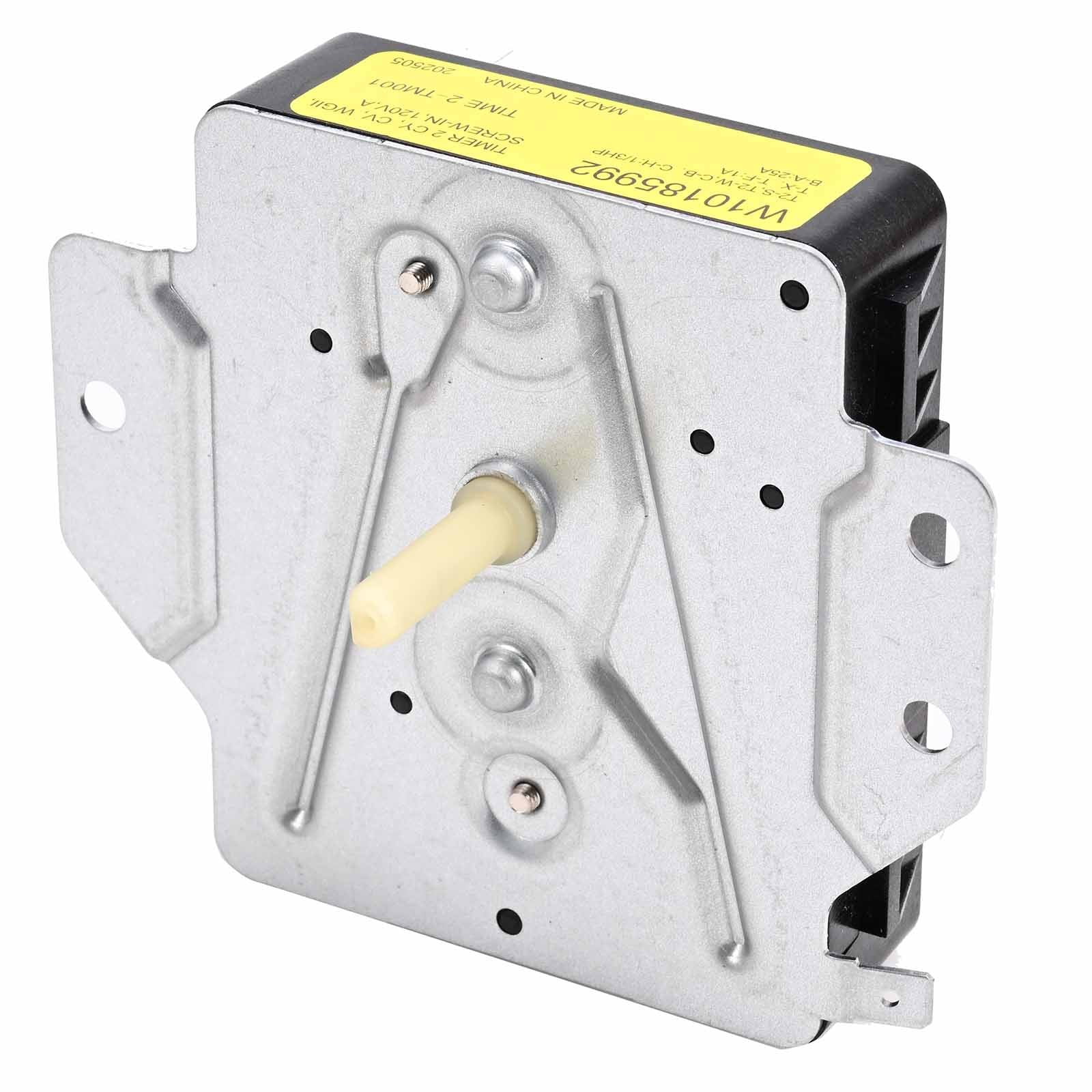 W10185992 WPW10185992 Dryer Timer Replacement, Compatible with Whirlpool Maytag Dryer Models, Controls Heating and Timer Functions, Exact Fit