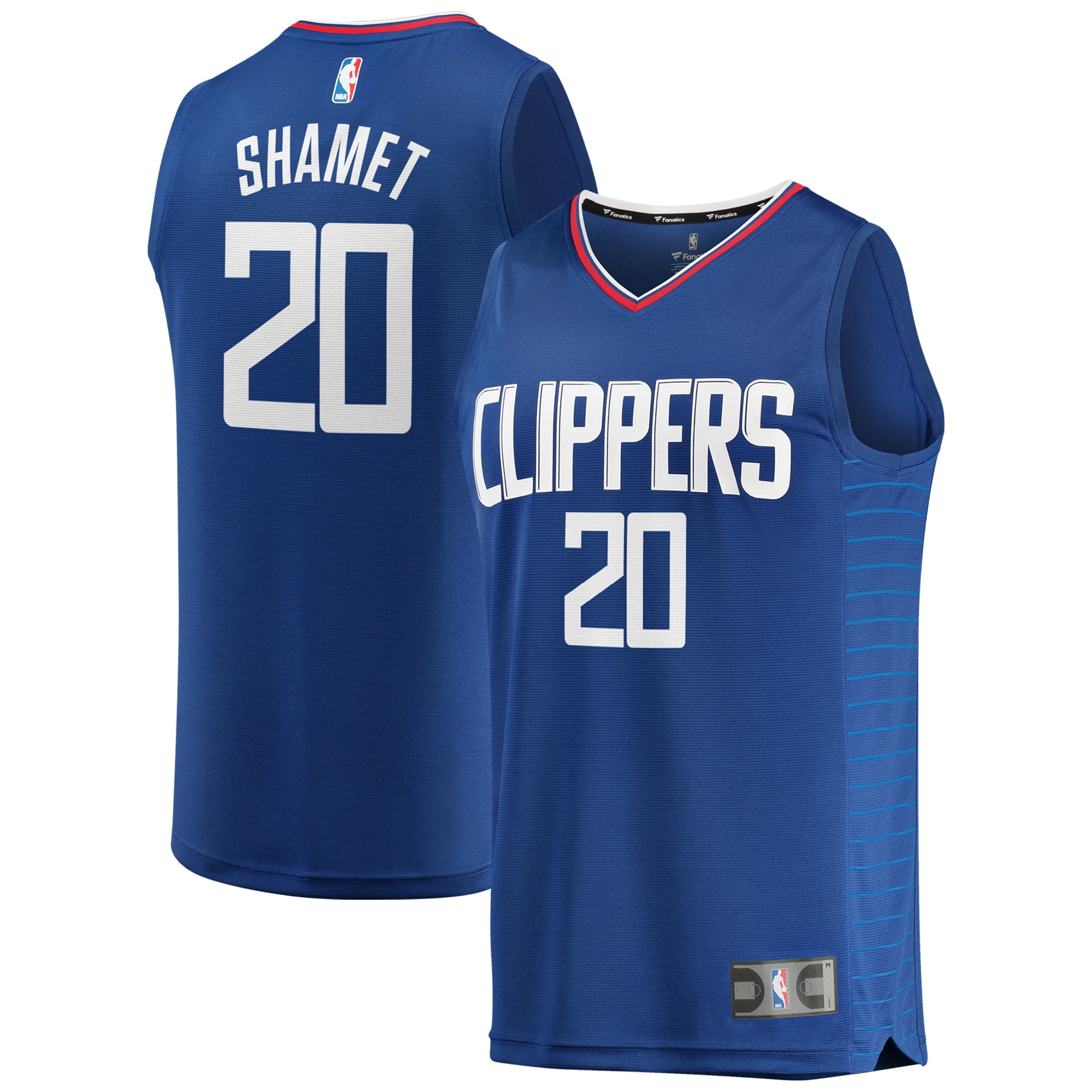landry shamet clippers jersey