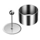 thumbnail image 3 of Mini anillo de acero inoxidable para alimentos, utensilios para hornear, anillos para mousse de cupcakes con empujador para grande, 3 of 9