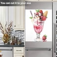 thumbnail image 3 of Yayeee Magnetic Dishwasher Cover for The Front Decoration Home Kitchen Machine Sticker Protector, Strawberry Ice Cream Pattern, 3 of 6