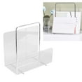 thumbnail image 1 of Desktop File Organizer, Lightweight Beautiful Polished Edge Multi Usage Acrylic Magazine Holder  For Office Organization Decoration, 1 of 8