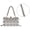 Silver Style 1, variant on Evening Bag for Women Bubble Acrylic Crossbody Bag Fashion Clutch Handbag