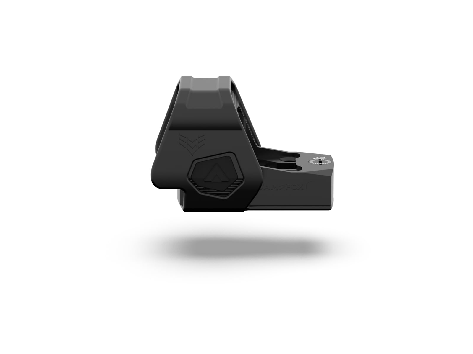 Swampfox Sentinel II Ironsides Shield Red Dot Sight Cover, Black