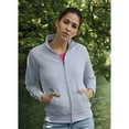 thumbnail image 3 of Fruit Of The Loom Ladies/Womens Sweatshirt Jacket, 3 of 4