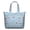Sky-blue-1, variant on Colorful Geometric Weekender Bag, Lightweight Travel Tote with Secure Zipper & Reinforced Handles, Artistic for Women on the Go