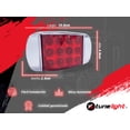 thumbnail image 2 of Jgo de 2 Plafones Laterales TUNELIGHT-RENOVATIO 12 Leds Estrobo Rojo, 2 of 7