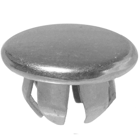 Stimpson D2587SN300 Standard Hole Plug Steel Nickel-Plated Durable, Reliable, Heavy-Duty Fits 1/4" Hole (D2587SN) (300 Pieces)