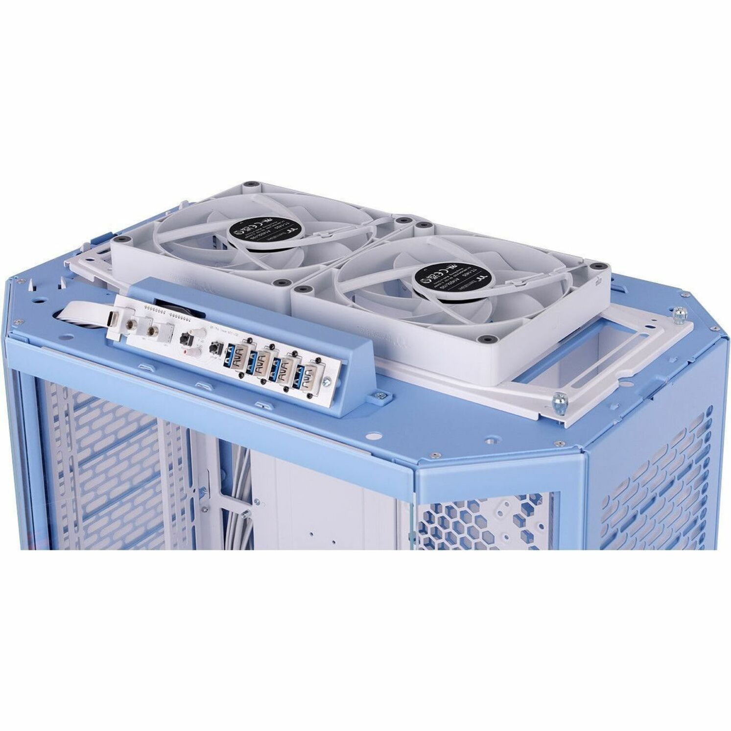 Thermaltake The Tower 600 Hydrangea Blue Mid Tower ATX Chassis CA-1Z1-00MFWN-00