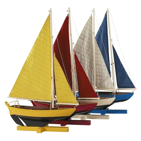 Authentic Models Sunset Sailers - Set of 4