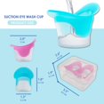 thumbnail image 4 of Vasos de silicona para lavado de ojos Acopelo Refresh Clean Tired Eyes, 4 unidades, 4 of 9
