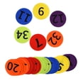 thumbnail image 2 of Marqueur de Tapis, Polyester Réutilisable 36 Pcs Marqueur de Sol Résistant à l'Usure pour Maternelle pour Enseignants pour Classe 36 Pcs, 2 of 7