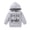White, variant on Vedolay Baby Boy Clothes Kids Girl Hoodies Jacket Zip Up Casual Hooded Long Sleeve Sweater Top Coat Grey,4Y