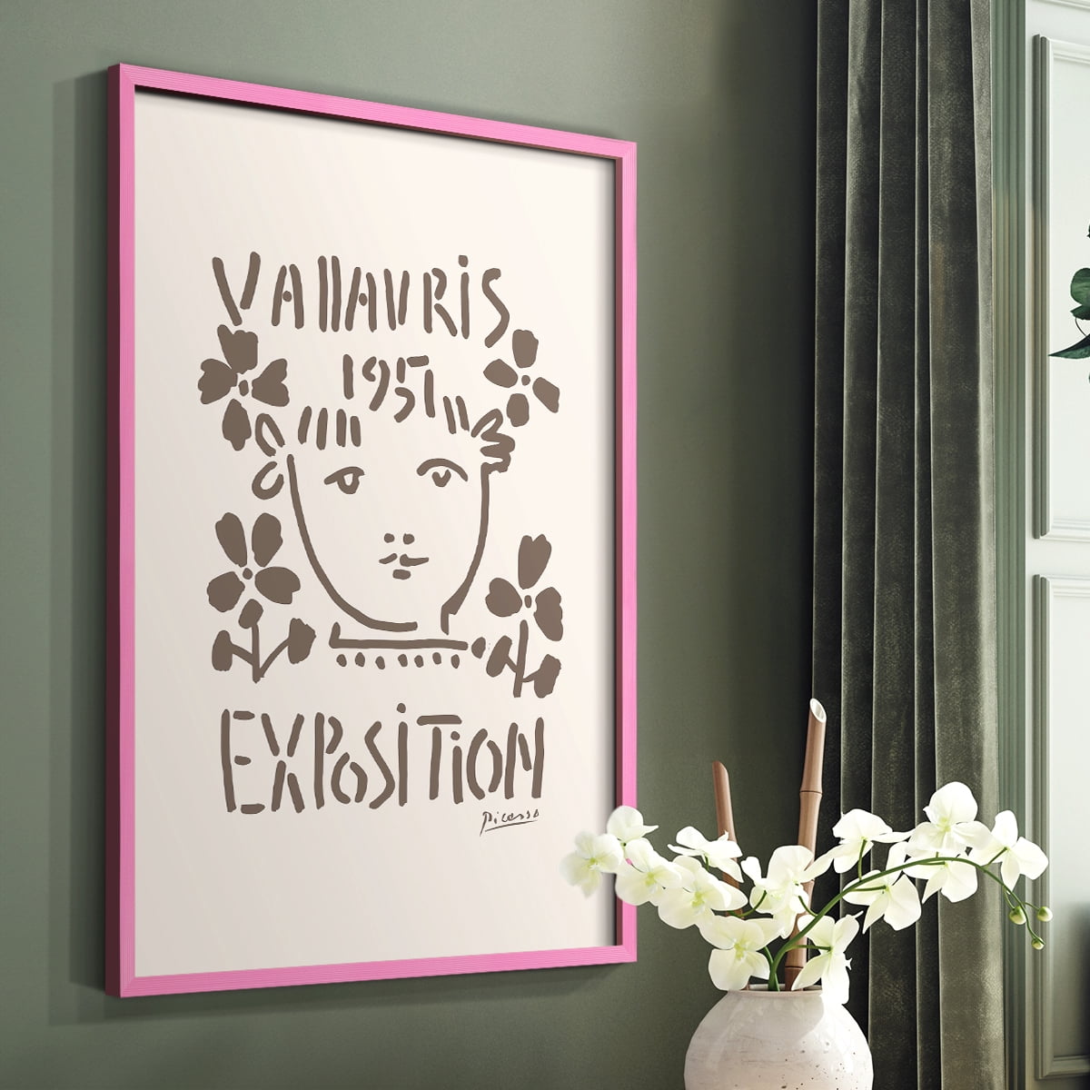 Matisse CCXVII in Solid Wood 11 x 14 Framed Print