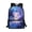 Axolotl Galaxy Pattern, variant on Smooth Zipper Backpack for Outdoor Work, 17 Inch Large Capacity School Backpack, Tiger Pattern