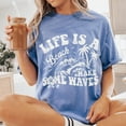 thumbnail image 2 of Beach Graphic T-Shirt: Oversized Summer Tee, 2 of 6