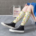 thumbnail image 6 of Picia Women Crew Soft Moisture-wicking Socks Medical Icons Pattern Design Cotton Socks, One Size fit All, 6 of 9
