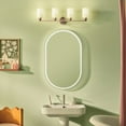 thumbnail image 2 of Kichler 55227NI Gioe 4 Light 32" Wide Vanity Light - Nickel, 2 of 7