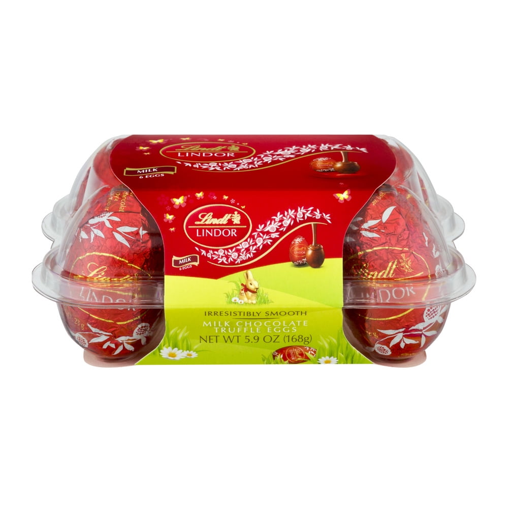 Lindt Lindo Milk Chocolate Truffles Eggs, 5.9 Oz., 6 Count Walmart