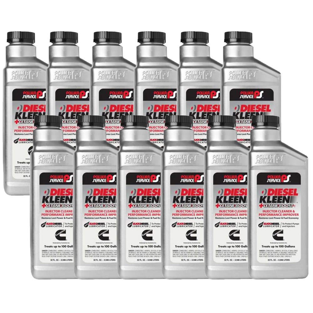 Power Service 030251212PK +Cetane Boost Diesel Kleen Fuel Additive
