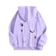 thumbnail image 4 of Uoodti Women Oversized Long Sleeve Solid Basic Pullove Loose Hoodies Sweatshirt Cute Fashion Casual Gift Pullover Tops with Poc ket Sun, 4 of 5