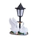 thumbnail image 2 of Estatua decorativa de cisne para jardín exterior con farol solar, elegante figura de animal, lámpara de exterior para terraza o patio., 2 of 9