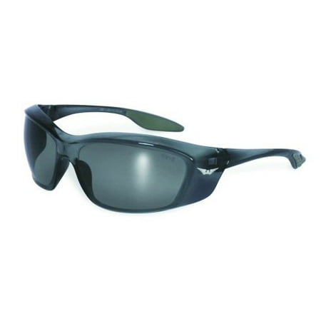 Forerunner Safety Glasses Clear, Smoke, Yellow Tint OR Flash Mirrored Lenses Basic Lens Color: Smoke Flash Mirror
