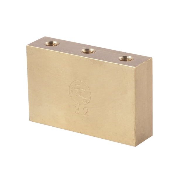 Guitarra eléctrica Bridge Floyd Rose Fat Brass Block 32 mm