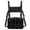 Black, variant on Adjustable Chest Rig Waist Bags Hip Hop Cross Shoulder Bag Safety Black (Outdoor Casual Bag)