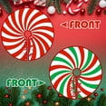 thumbnail image 2 of Tapete reversible para caramelos navideños con estampado de árboles, clothmile, 91 cm, 2 of 9