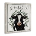 thumbnail image 2 of Stupell Industries Rustic Lodge Grateful Phrase Cow Canvas Art, 36 x 36, by Elizabeth Tyndall, 2 of 7