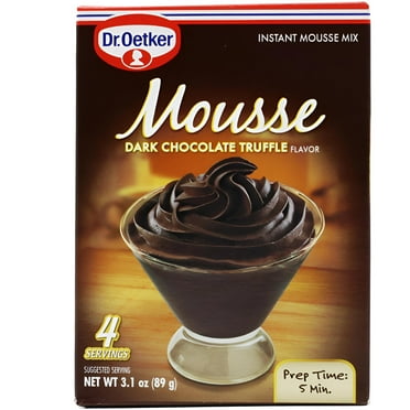 Dr. Oetker Mousse Mix, Dark Chocolate Truffle, 3.1 Oz
