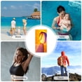 thumbnail image 6 of Summer Savings Boovnll 30x59" Beach Towels, High Absorbent Quick Dry Sand Free Microfiber Lightweight Beach Towel for Beach, Yoga, Gym, Travel, Pool, Beach Accessories, Beach Towels Oversized, 6 of 8