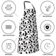 thumbnail image 5 of Naloa Cute Panda Apron Kitchen Aprons with Pockets for Women Men Chef, 5 of 8