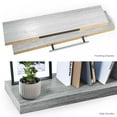 thumbnail image 7 of Ballucci 36" Floating Shelf, Wall Ledge with Invisible Bracket, 8" Deep, Gray Oak, 7 of 7