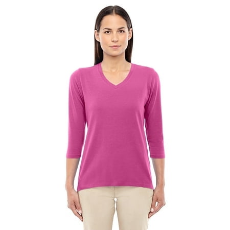 Devon & Jones Ladies' Perfect Fitâ„¢ Bracelet-Length V-Neck Top