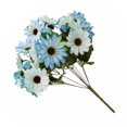 thumbnail image 4 of Ramo de flores artificiales Jumpingount de tela de seda color azul 45 cm, 4 of 6