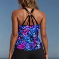 thumbnail image 6 of Lopeceal Womens Tankini Top Only Loose Fit Swim Top No Bottom Vintage Floral Print Modest Swimsuit Tank Top, 6 of 6