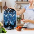 thumbnail image 3 of HELLHERO Mixer Cover for Home Kitchen & Kitchen Use 1pc Heart-Shaped Dolphin Pattern, 3 of 6