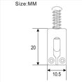 thumbnail image 2 of 2Conjunto Sillines de Puente de Trémolo de Guitarra de 10,5Mm para Strat Tele Accesorios de Guitarra Eléctrica, Plateado, 2 of 5