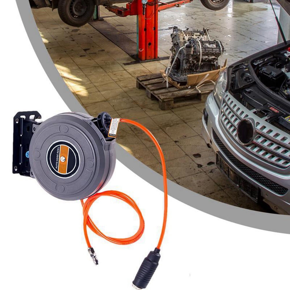 Air Drum Automatic Retractable Air Drum Hose Reel Hose Retractor Reel for Car Washing Car Beauty and Repair