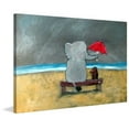 thumbnail image 2 of Marmont Hill "Elephant Umbrella" by Andrea Doss Painting Print on Wrapped Canvas, 2 of 5