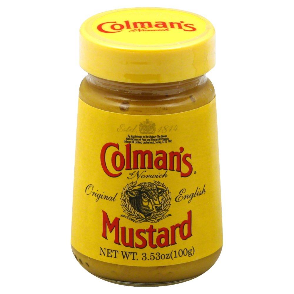 Colman's Mustard Hot English 3.53 oz (100g) Pack of 3