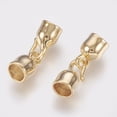 thumbnail image 2 of Brass Hook Clasps Nickel Free Real 18K Gold Plated 25x8mm Inner Diameter: 5.5~6mm, 2 of 2