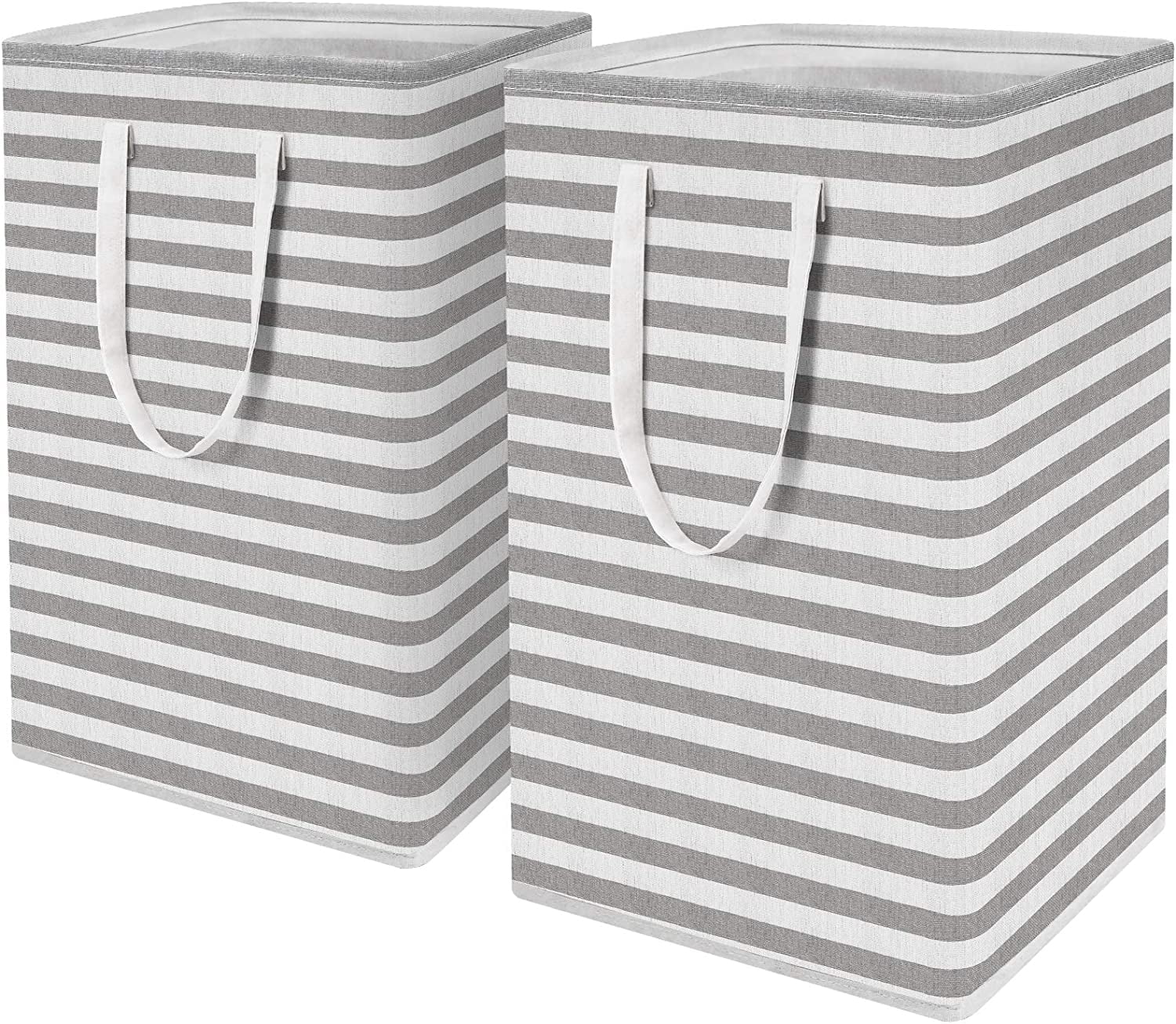 2Pack Laundry Hamper 75L Collapsible Large Laundry Baskets with Easy