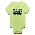 thumbnail image 1 of CafePress - It's Accrual World Body Suit - Baby Light Bodysuit, 1 of 1