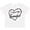 AA-White, variant on Inktastic I Love My Grandad in Black Chalk Heart Boys or Girls Toddler T-Shirt