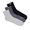 Black/Dark Gray/Light Gray, variant on Pair of Thieves Blackout/Whiteout Cushion Ankle Sock Men's 3-Pack