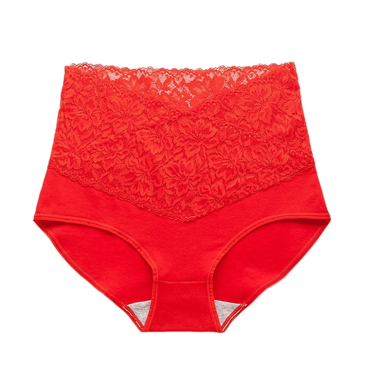 TOWED22 Bikini Underwears Women's No Show Seamless Panties Invisibles  Briefs Soft Stretch Hipster Underwear Women's Underwear Seamless(Red,XL) 
